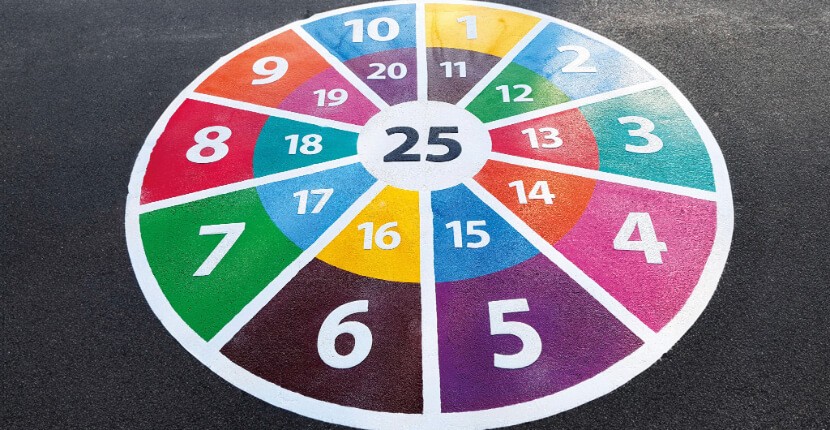 Thermoplastic Playground Markings in Birmingham